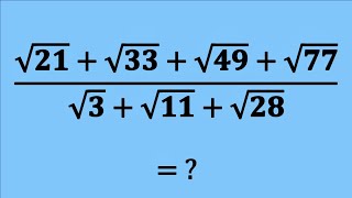 Maths Olympiad | Nice Square Root Simplification Math Problem | Algebra Problems
