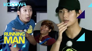 Kim Soo Hyun gives Haha goosebumps | Running Man E102 | KOCOWA+ | [ENG SUB] Resimi