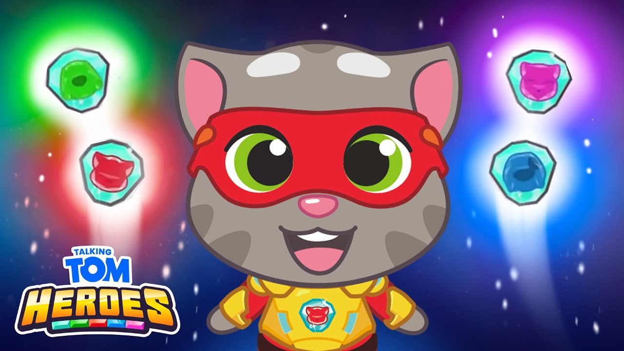Power Crystal Problems 💎 Talking Tom Heroes Cartoon Collection
