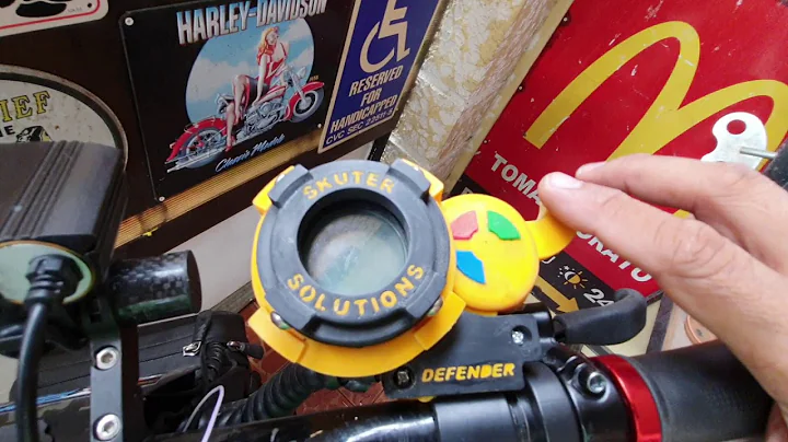 World's first and only All Weather Waterproof Throttle Control Cover for Electric Scooters