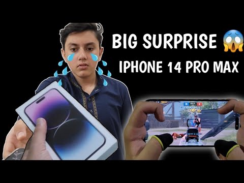 IPHONE 14 PRO MAX UNBOXING | MY BIG BROTHER SURPRISED ME 😱| PLAYING PUBG MOBILE WITH HANDCAM