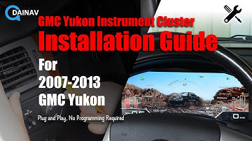 🔧Digital Instrument Cluster For 2007-2013 GMC Yukon | Full LCD Dashboard Installation Guide!