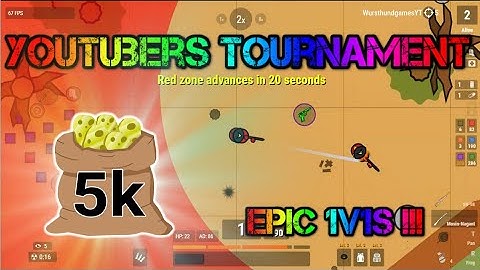 EPIC YOUTUBER TOURNAMENT! | Surviv.io | 1v1s