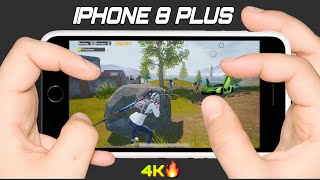IPHONE 8 PLUS HNDCAM IN 2025 /🔥Smooth+Extreme PUBG Gaming Test 😍/New IOS UPDATE Livik Gameplay!