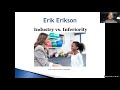 Erikson: Industry vs. Inferiority