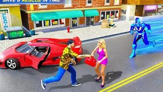 Grand Police Robot Speed Hero City Cop Robot Games | Best Android Games screenshot 5