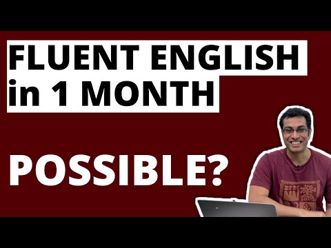 Speak English FLUENTLY!