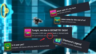 Accidentally beat TOE 2 in 1 attempt, while getting 300+ achievements in Geometry Dash