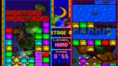 Tetris Attack -- Vs. Com, Hard (2/3)