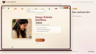 Raksha Bandhan for a Brother Far Away — Free Online Rakhi Page screenshot 5