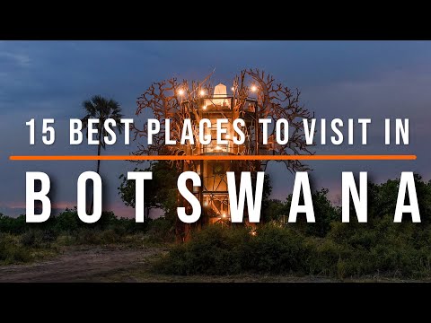 Video: 10 de los mejores lugares para visitar en Botswana