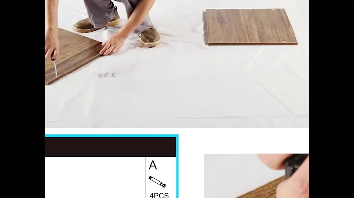 Assembly of VECELO Nightstand with Drawer