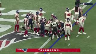 Tom Brady scores on quarterback sneak Giants Vs Patriots