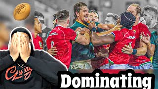 EMBARRASSING | The Springboks PHYSICALLY DOMINATING The British & Irish Lions | | REACTION