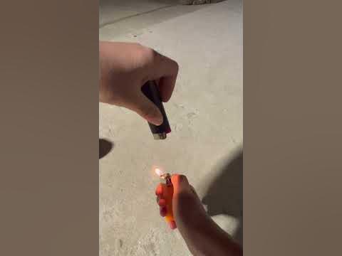 Lighter trick - YouTube