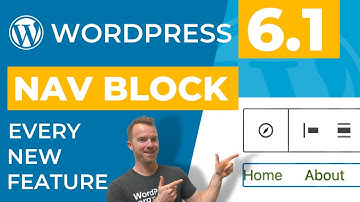 WP 6.1 NAV BLOCK Features in 5 mins