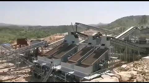 Circular Triple Deck Vibrating Screen Coal Handling Plant 350 TPH 4YK1860