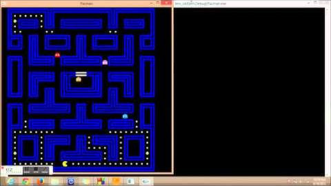 Pacman evolved with genetic programming
