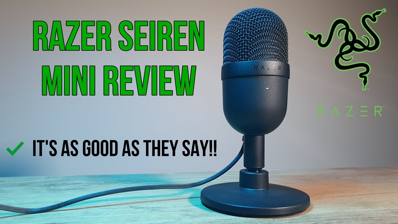 Razer Seiren Mini USB mic review -- Tiny, affordable, and excellent