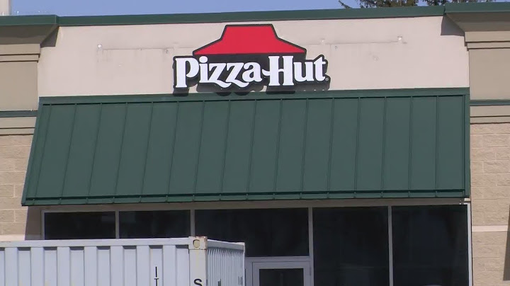 The closest pizza hut from my location