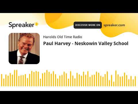 Paul Harvey - Neskowin Valley School