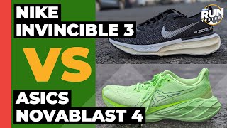 Nike Invincible 3 Vs Asics Novablast 4 | Three runners choose their favourite cushioned running shoe