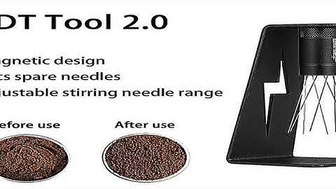 MHW-3BOMBER Adjustable WDT Espresso Distribution Tool Replaceable Needles Coffee Stirrer w