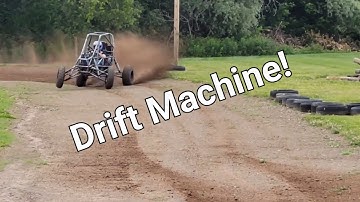 120HP Polaris Snowmobile Powered Buggy First Test Run!