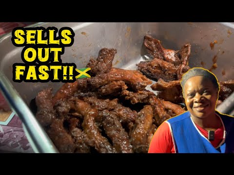 Meet the QUEEN of jerk chicken back! 