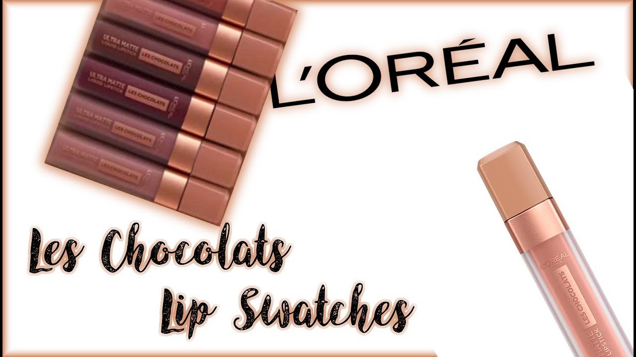 L'oreal Les Chocolats Liquid Lipstick Review | Princess.Peach