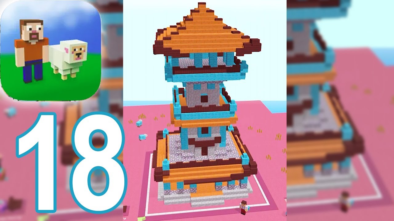 CubeCrafter - Craft & Mine Gameplay Walkthrough Part 18 (iOS Android)