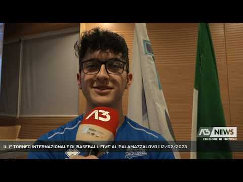 IL 1° TORNEO INTERNAZIONALE DI 'BASEBALL FIVE' AL PALAMAZZALOVO | 12/02/2023