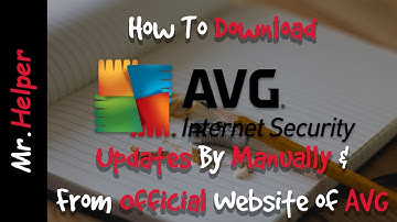 Download AVG Internet Security Updates manually
