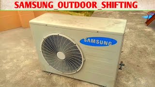 Outdoor Shifting Samsung AC/No Face Reveal Vlogs