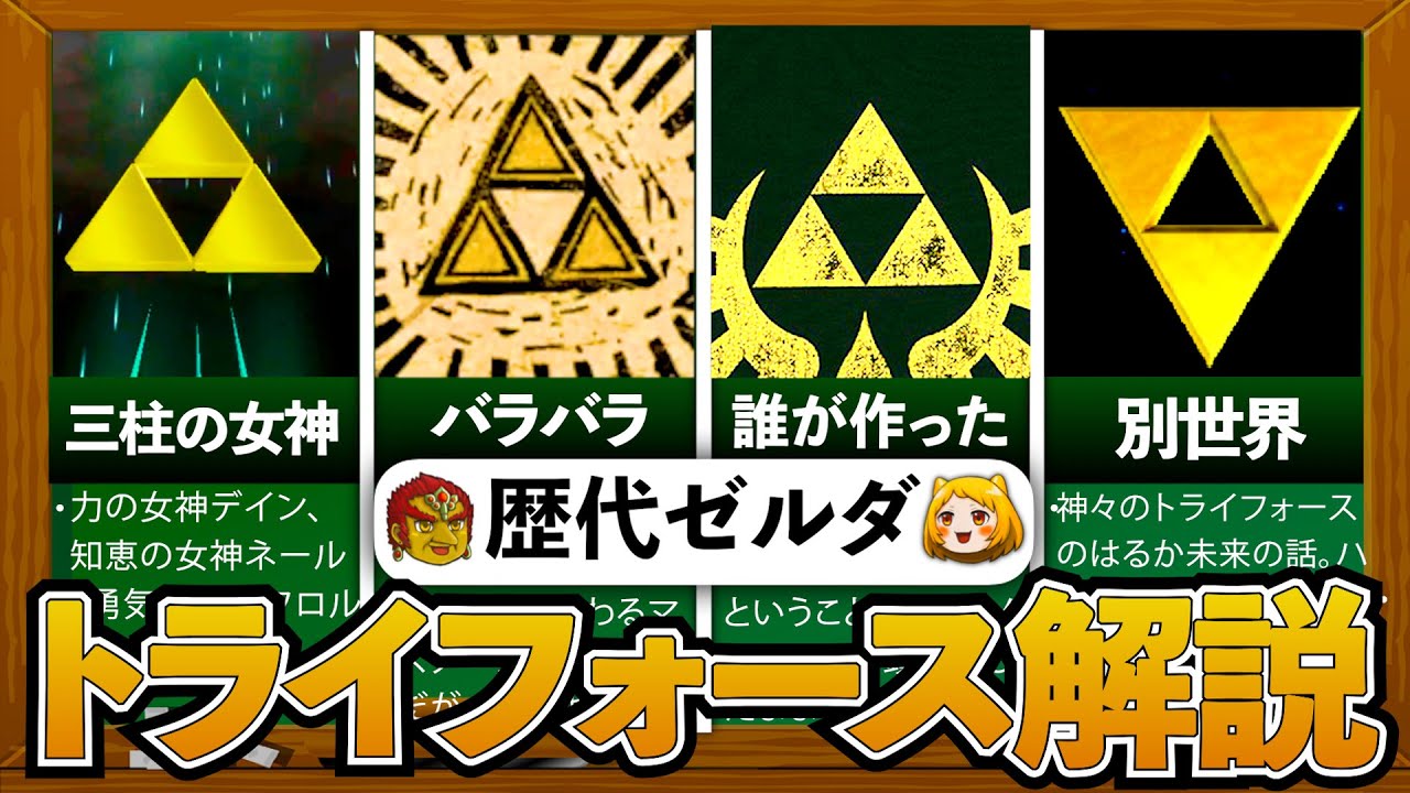【歴代ゼルダ】トライフォースとは何だったのかについて徹底解説