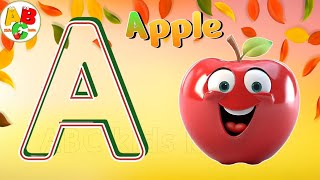 ABC phonics song| ABC Songs | letter Song for baby | phonics song for kindergarten | a for apple