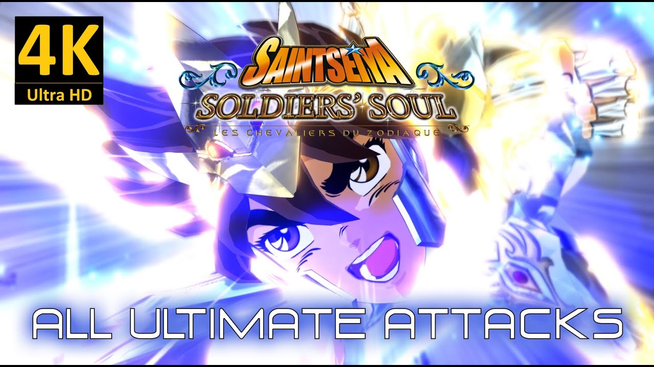 Saint Seiya Soldiers' Soul - All Character Big Bang Attacks (BBA/ABB)『4K - 60 Fps』