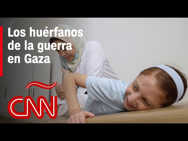 Así es la atención a los niños huérfanos que llegan de Gaza a Qatar