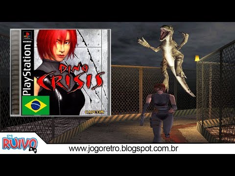 Dino Crisis DUBLADO em Português no Playstation 1