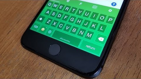 How To Change Keyboard Color On Iphone 8 / Iphone 8 Plus - Fliptroniks.com