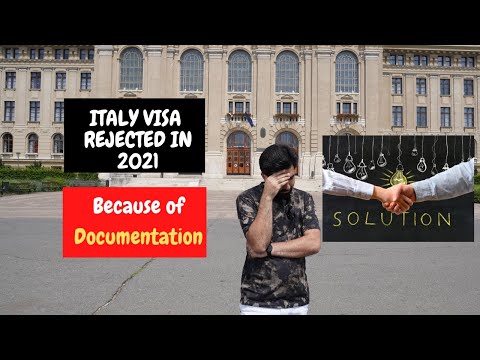 वीडियो: क्यों एक इतालवी वीजा से इनकार किया जा सकता है