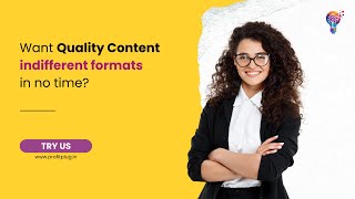 Bulk Content Writing Services By Profit Plug 100% Unique & Well Researched.