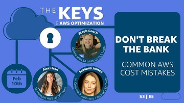 Common AWS Cost Mistakes - Don
