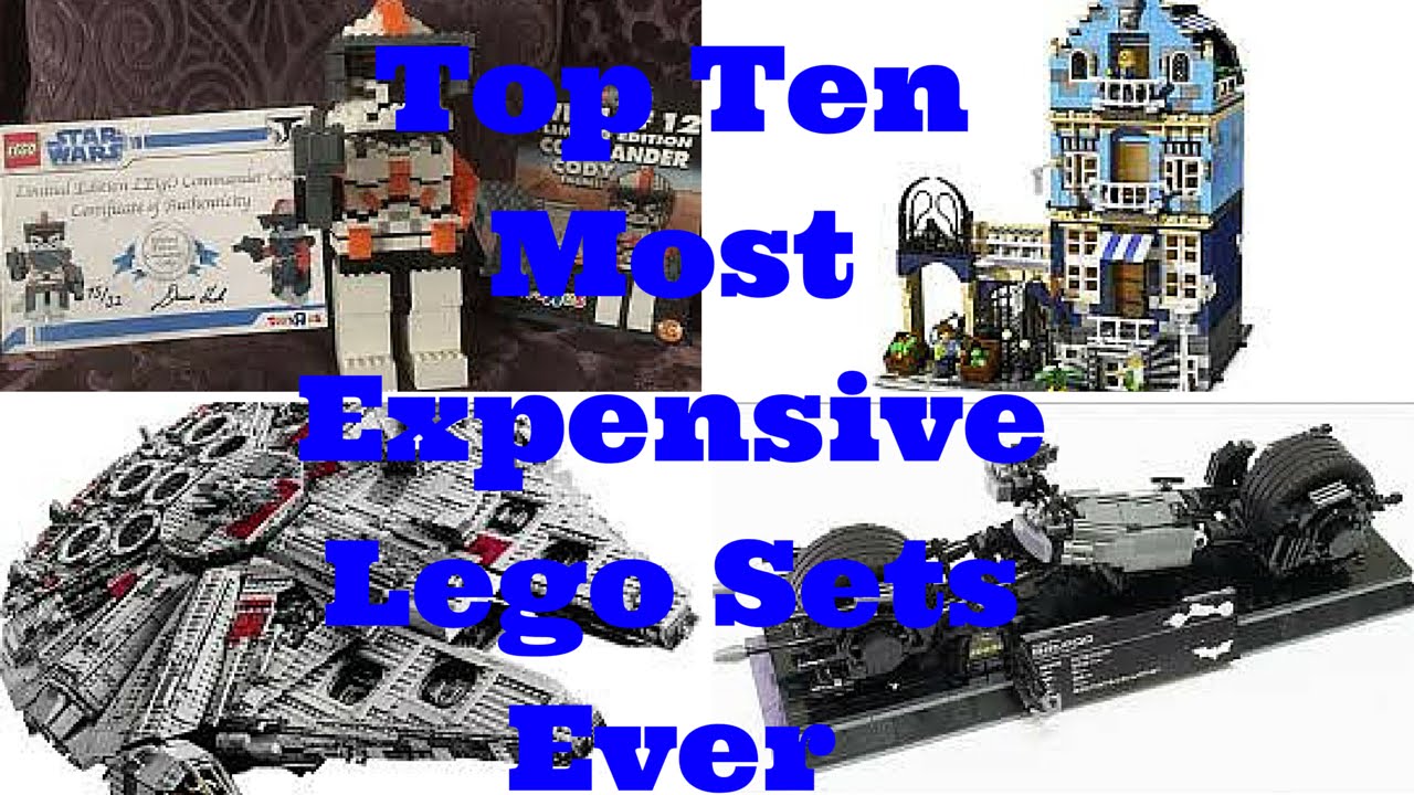 expensive lego sets