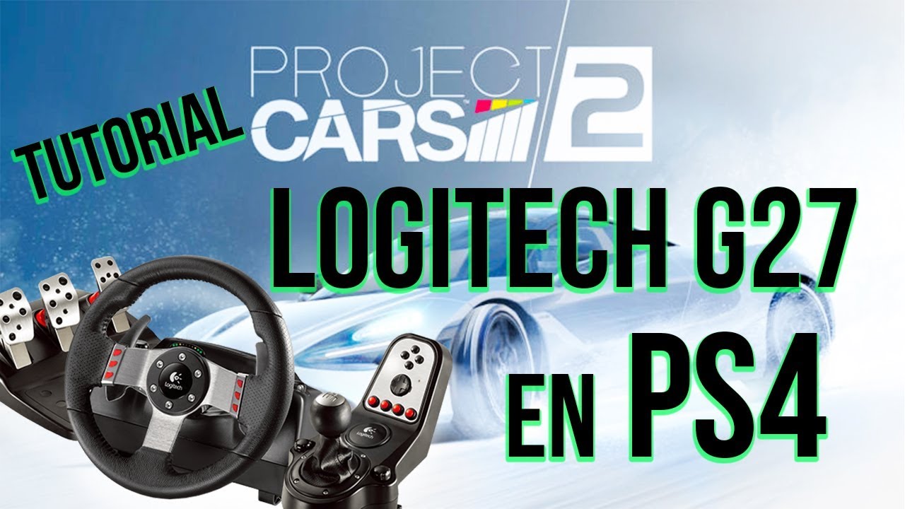 Volante G27 no PS4 - Project Cars 