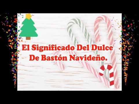 Video: ¿Por qué los bastones de caramelo representan la Navidad?