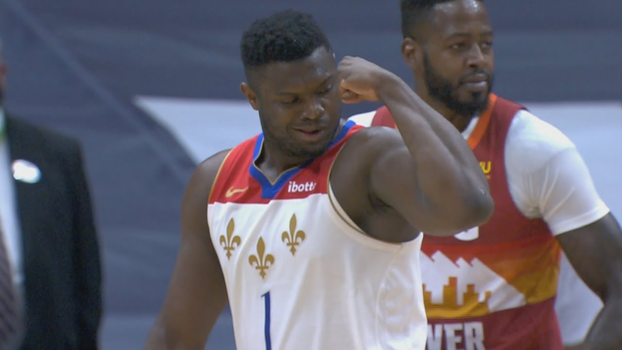 Zion Williamson Career High 39 Points vs Nuggets! 202021