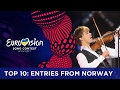 TOP 10: Entries from Norway