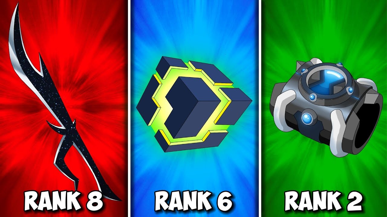 Top 20 Strongest Weapons in Ben 10 Series (Omnitrix, Annihilarg, Prototool...)