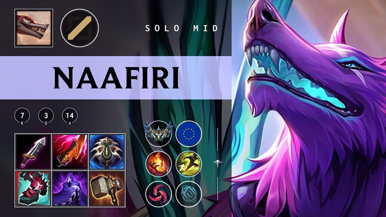 Naafiri Mid vs Zed - EUW Challenger Patch 25.24